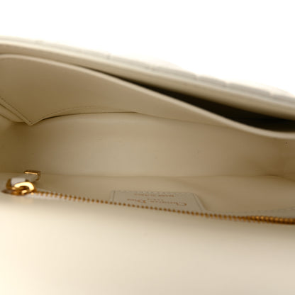 Christian Dior Lambskin Cannage Small Caro Bag Ivory 5 of 11