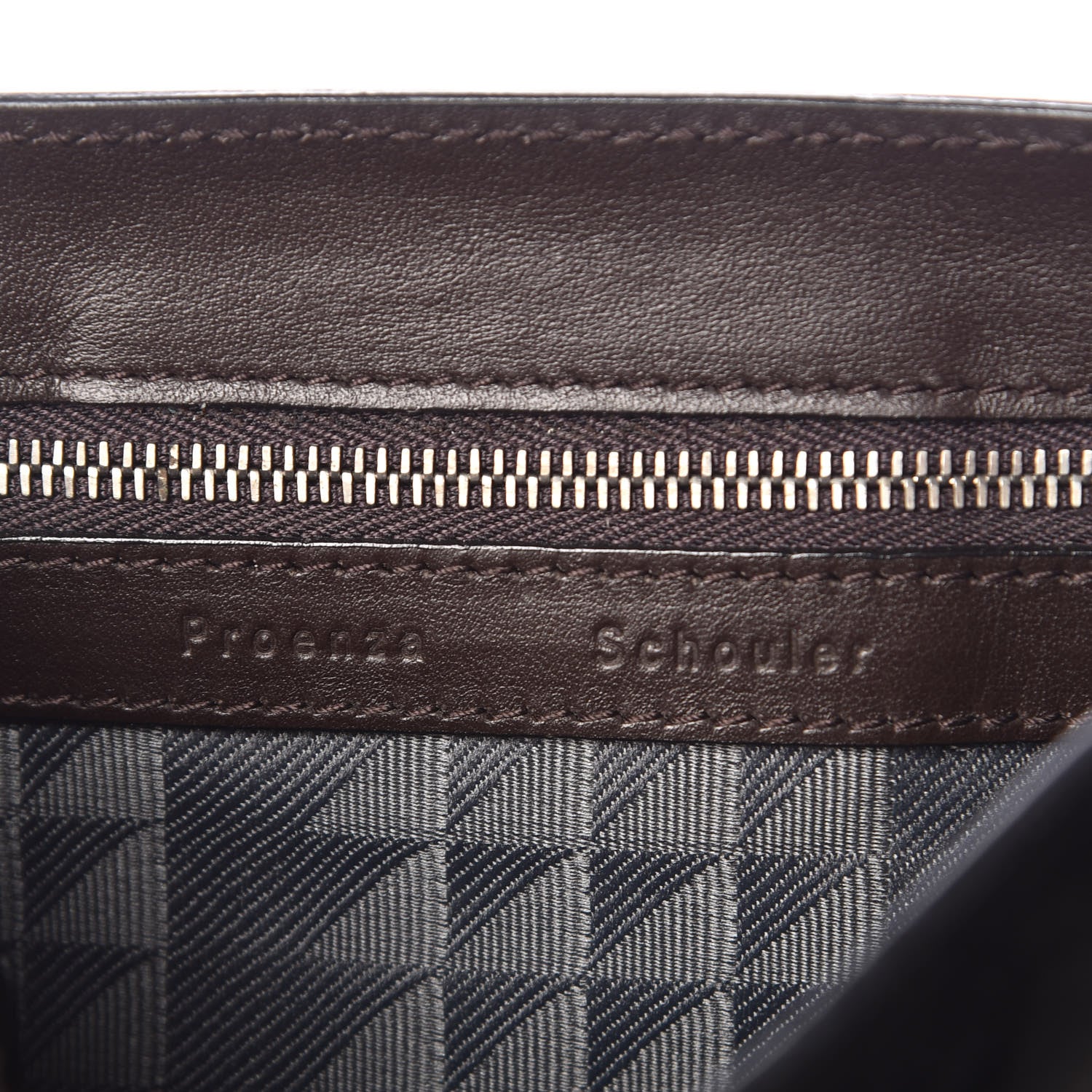 Proenza Schouler Suede Fringed PS1 Crossbody Pouch Black 6 of 10