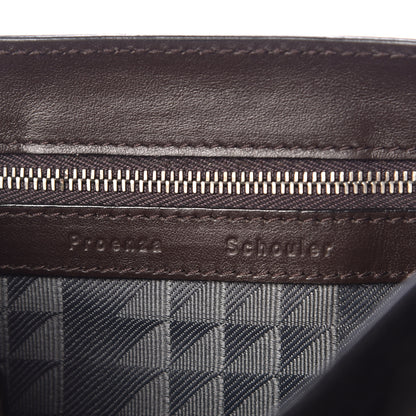 Proenza Schouler Suede Fringed PS1 Crossbody Pouch Black 6 of 10