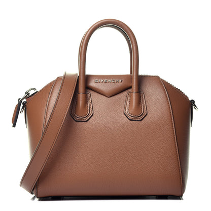 Givenchy Sugar Goatskin Mini Antigona Caramel 1 of 10