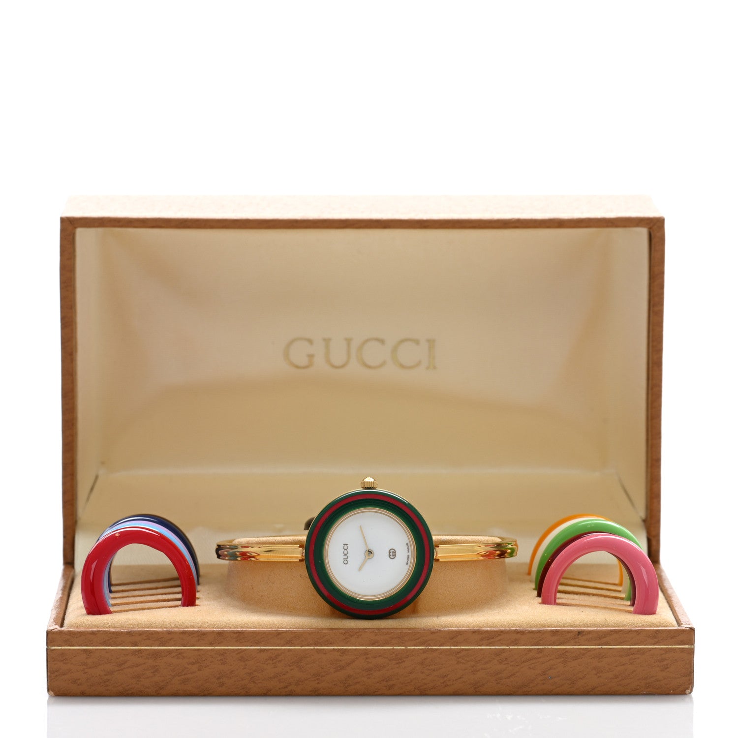 Gucci Stainless Steel 26mm Interchangeable Bezel Quartz Watch 5 of 5