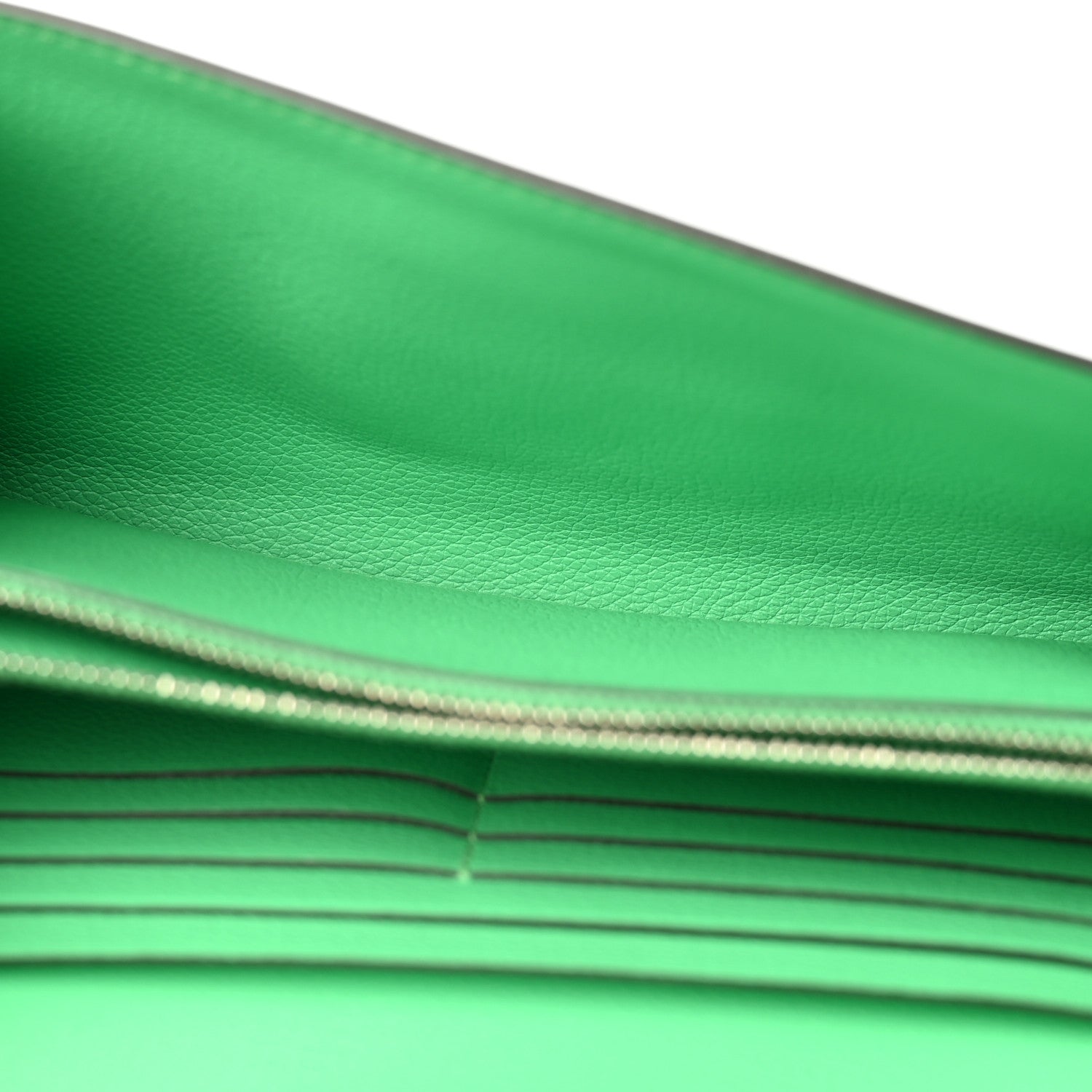 Hermes Evercolor Cavale Constance Long Wallet To Go Vert Comics Multicolor 5 of 12