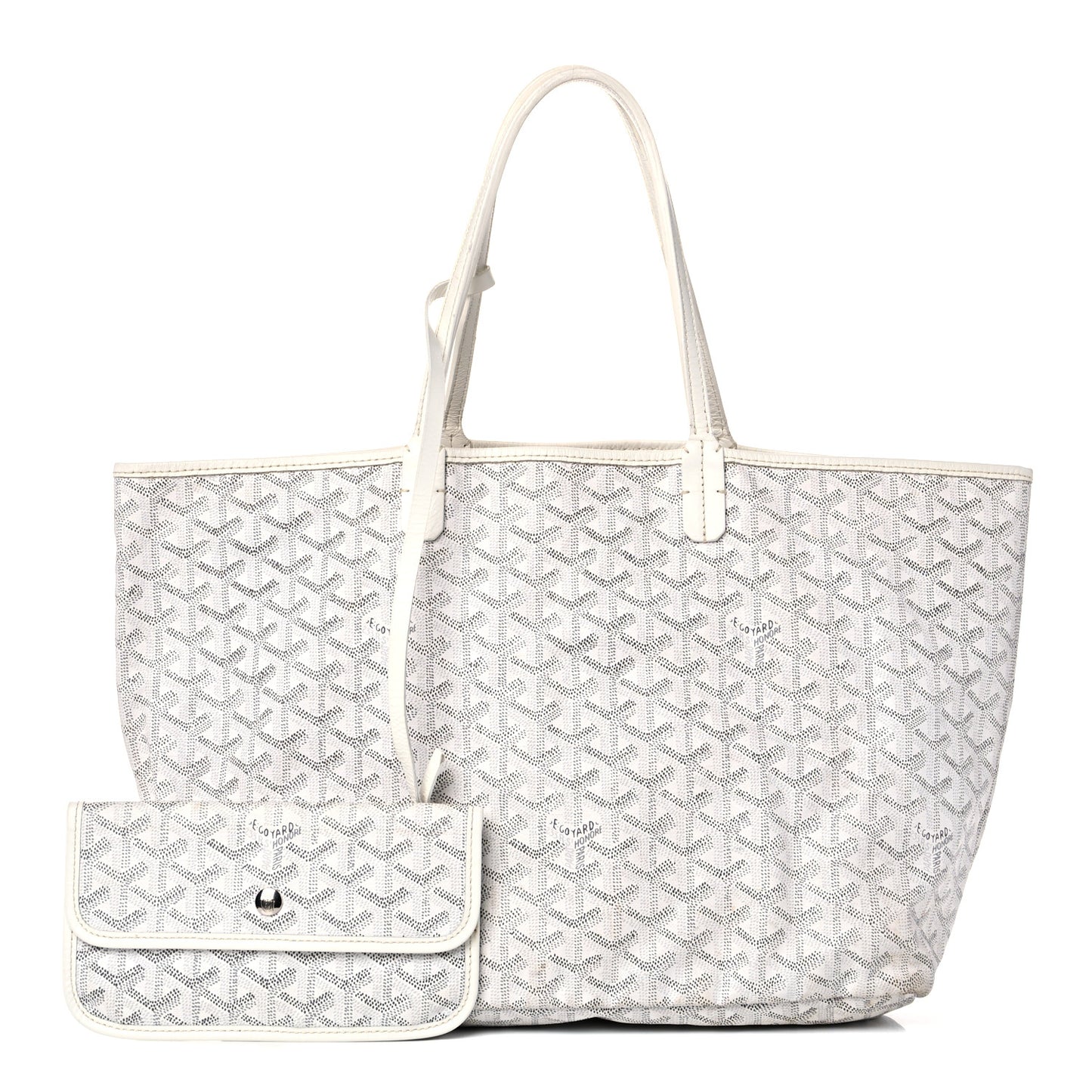 Goyardine Saint Louis PM White