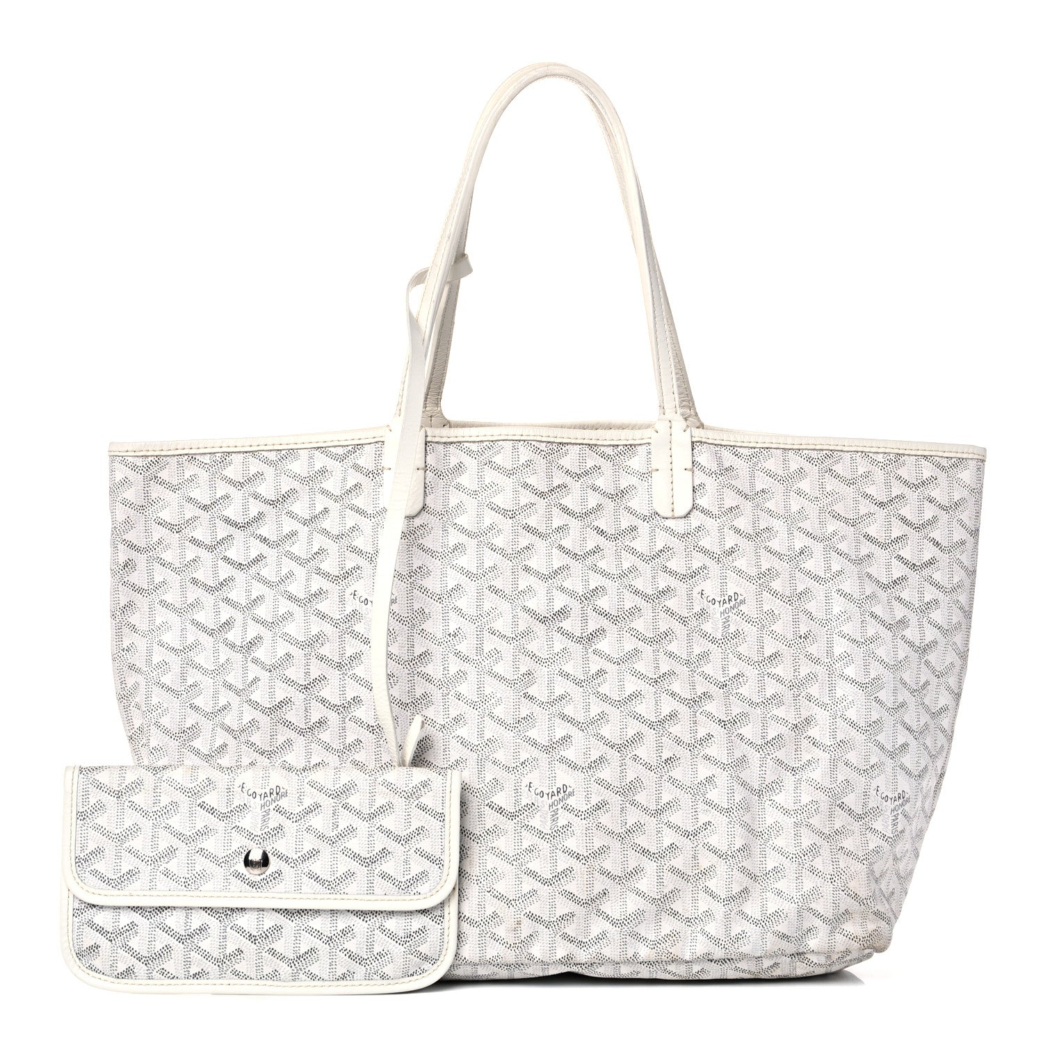 Goyard Goyardine Saint Louis PM White 1 of 18