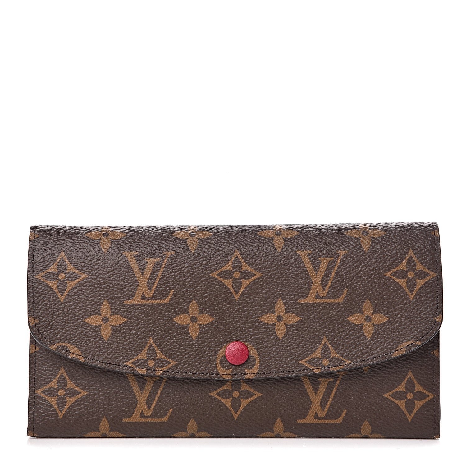 Louis Vuitton Monogram Emilie Wallet Fuchsia 1 of 6