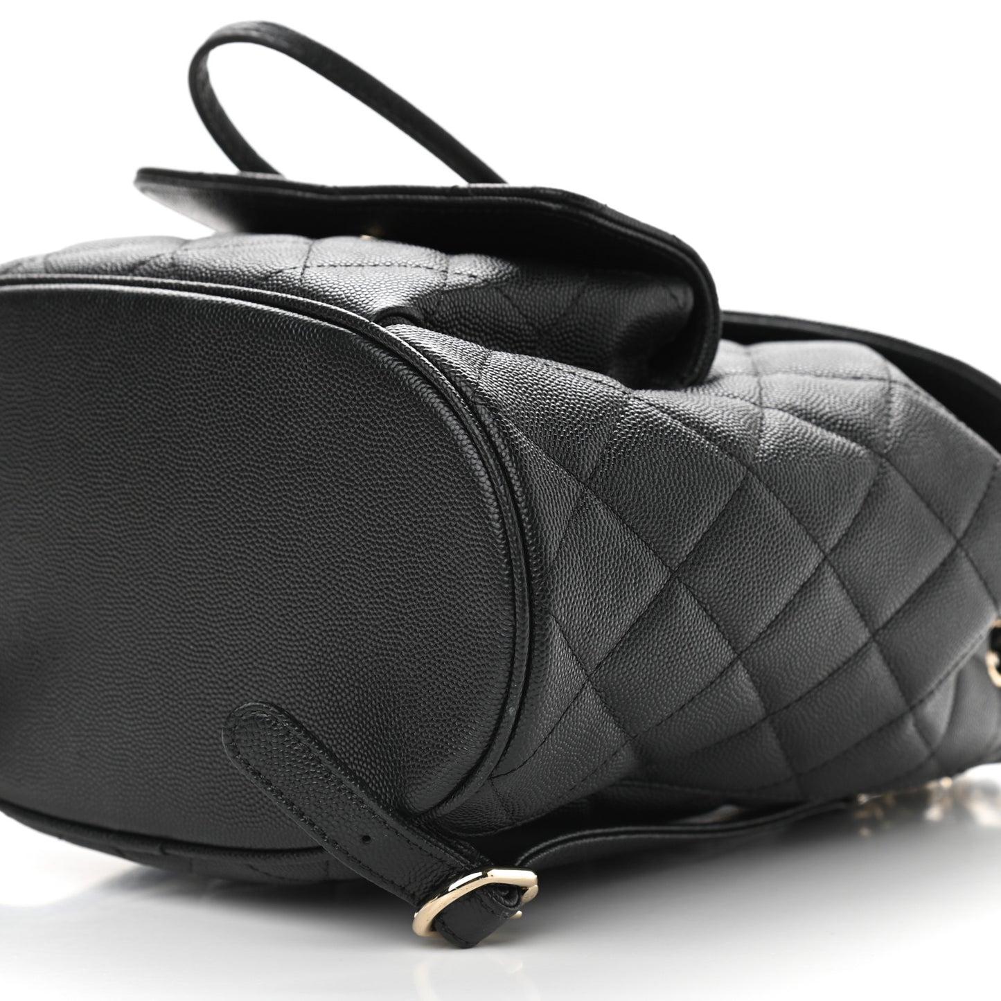 Caviar Quilted Backpack Bag Black
