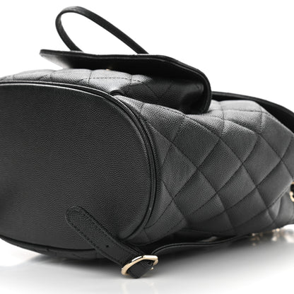 Chanel Caviar Quilted Backpack Bag Black 9 of 9