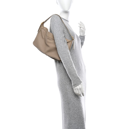 Celine Supple Calfskin Medium Romy Shoulder Bag Safari 2 of 10