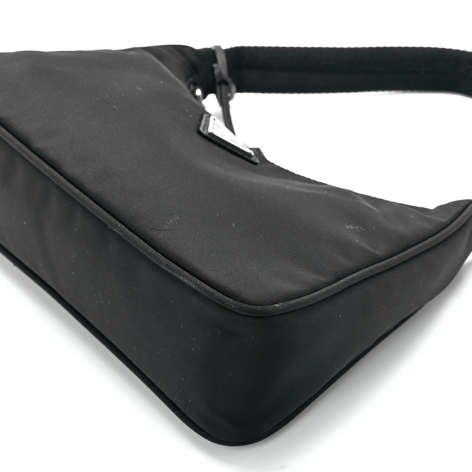 Prada Tessuto Nylon Mini Re-Edition 2000 Bag Black 11 of 12