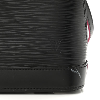 Louis Vuitton Epi Alma BB Black Hot Pink 10 of 10