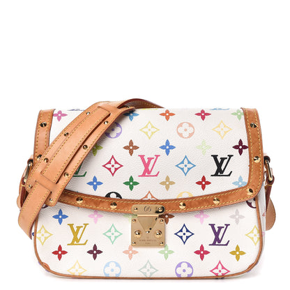 Louis Vuitton Monogram Multicolor Sologne White 1 of 17