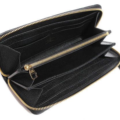 Louis Vuitton Empreinte Zippy Wallet Black 4 of 8