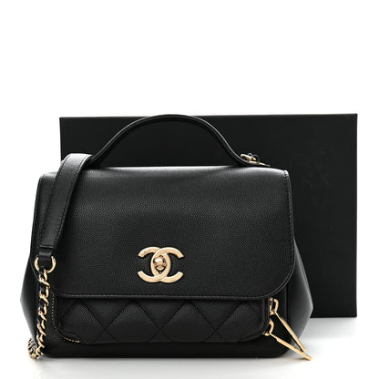 Chanel Caviar Quilted Small Business Affinity Flap Black 11 of 11