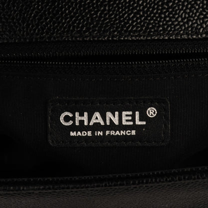 Chanel Caviar Quilted New Medium Boy Flap Black 6 of 7