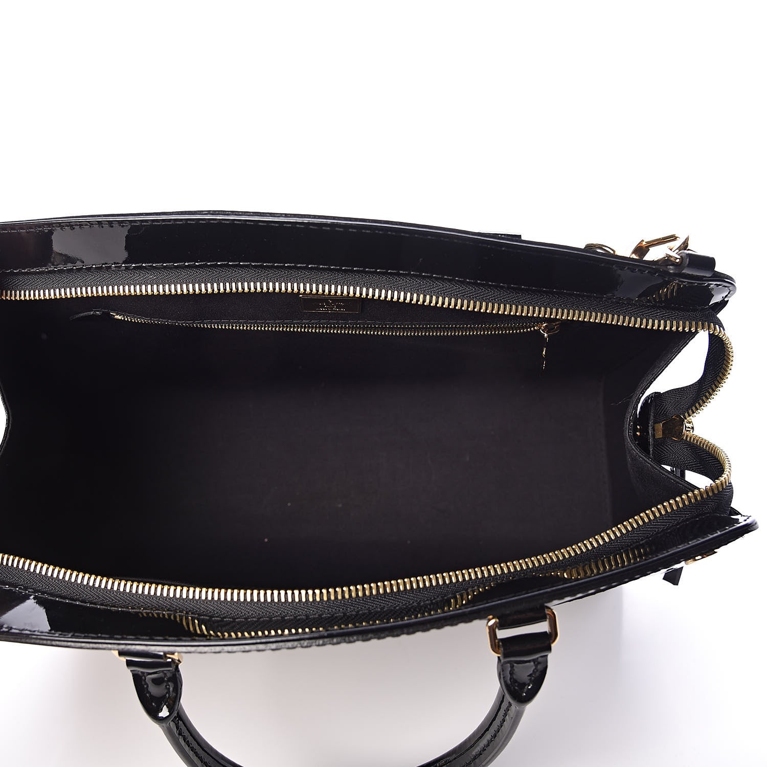 Louis Vuitton Vernis Brea MM Black 5 of 8