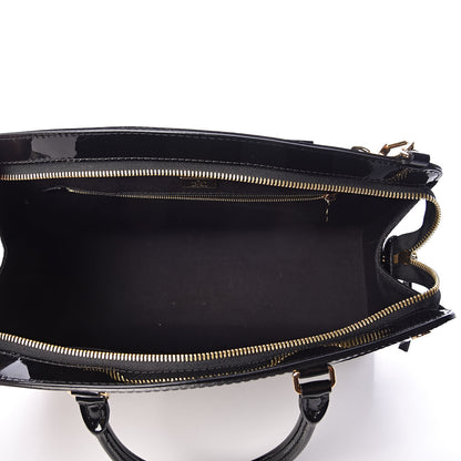 Louis Vuitton Vernis Brea MM Black 5 of 8