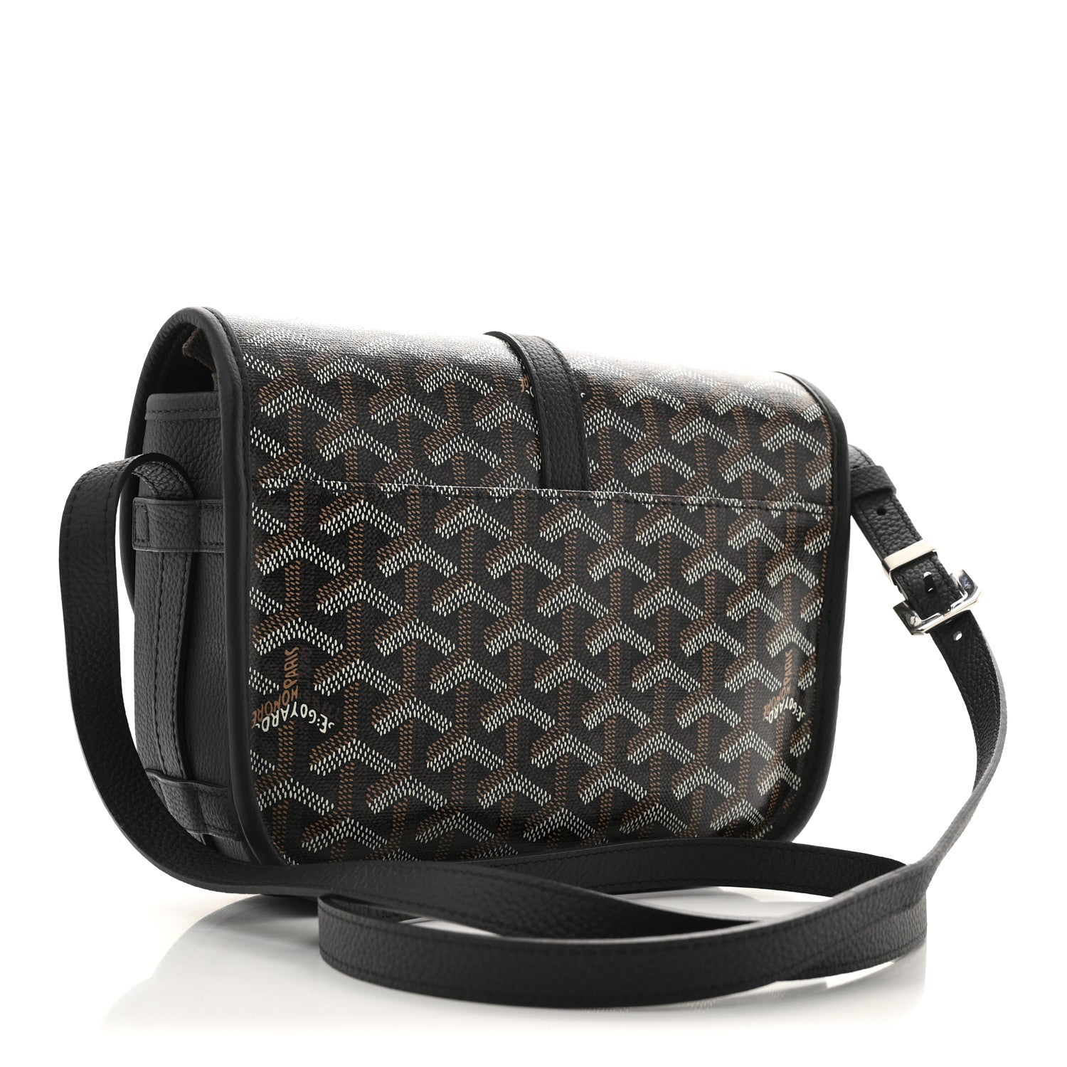 Goyard Goyardine Belvedere II PM Messenger Bag Black 3 of 11