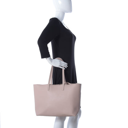 Saint Laurent Calfskin Large Shopping Tote Pale Blush 3 of 49