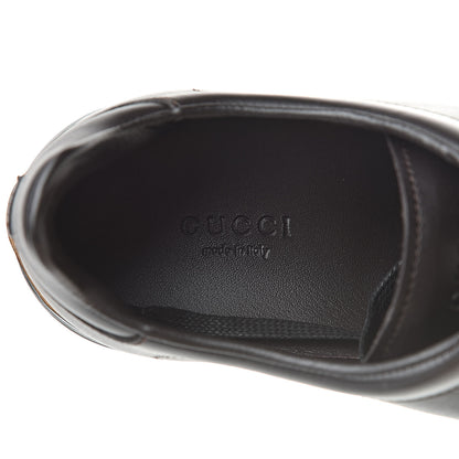 Gucci Calfskin Womens Interlocking G Sneakers 40.5 Brown 7 of 8