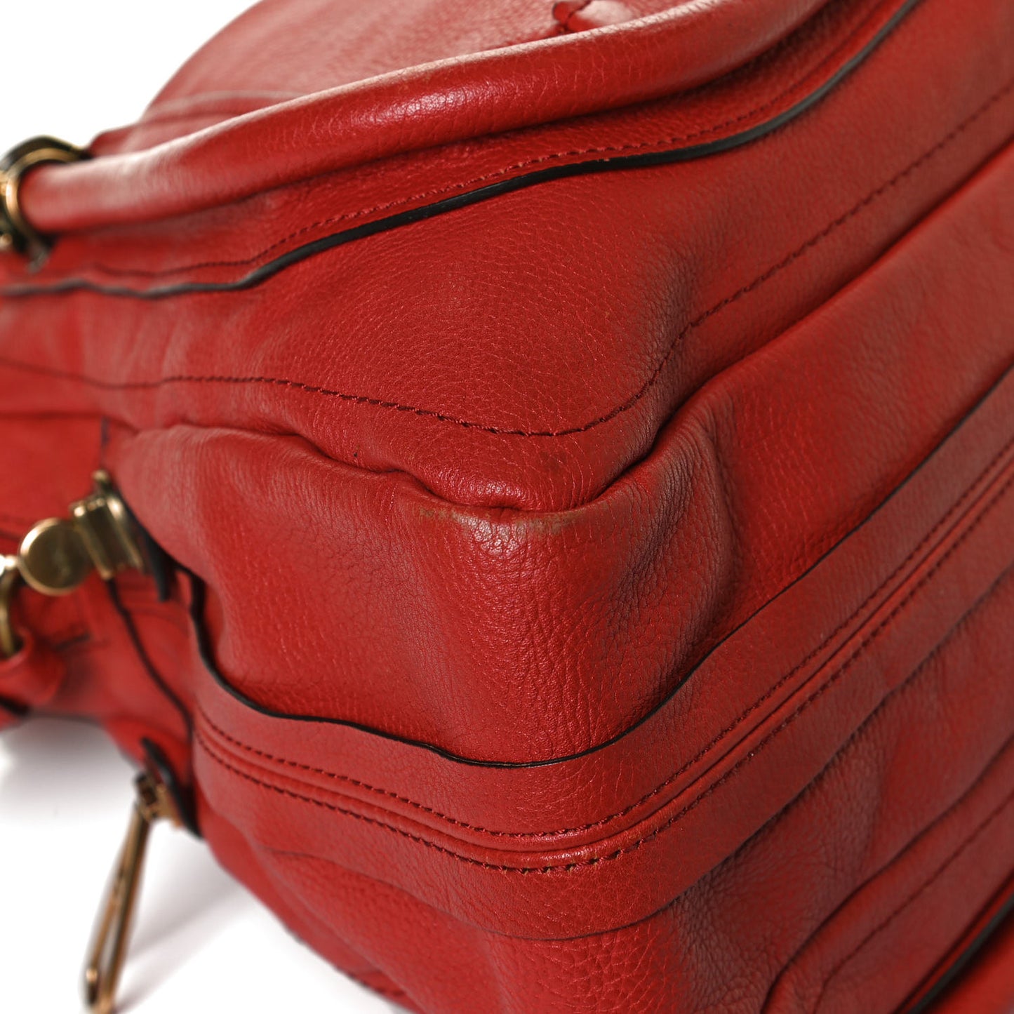 Calfskin Large Paraty Red