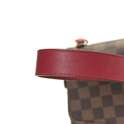 Louis Vuitton Damier Ebene Beaubourg MM Scarlet 8 of 16