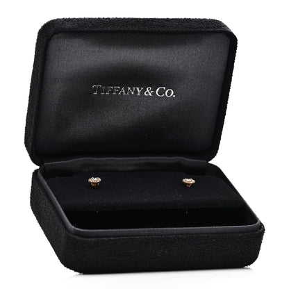 Tiffany Rose Gold Diamond .16ctw Mini Soleste Earrings 5 of 5