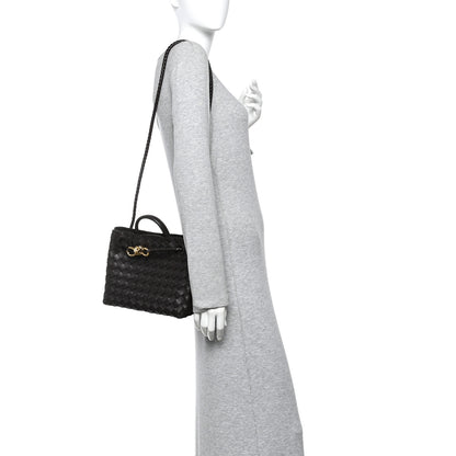 Bottega Veneta Nappa Intrecciato Small Andiamo Shoulder Bag Fondant 2 of 8