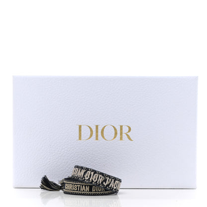 Christian Dior Woven Cotton J'Adior Friendship Bracelet Set Navy 5 of 5