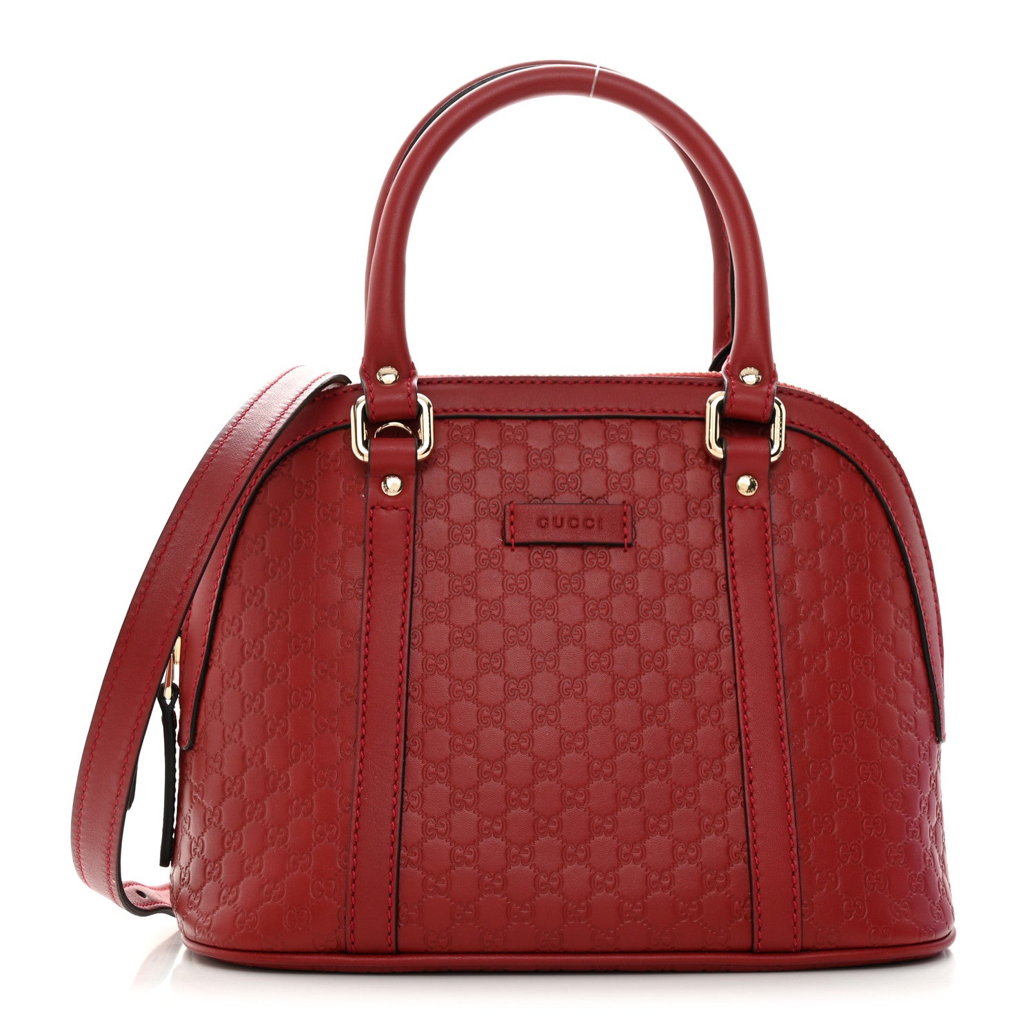 Gucci Soft Microguccissima Mini Dome Bag Rosso 1 of 12