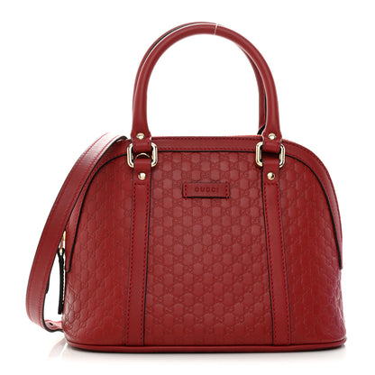 Gucci Soft Microguccissima Mini Dome Bag Rosso 1 of 12