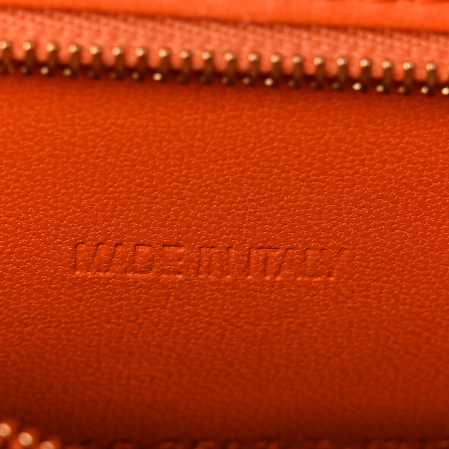 Balenciaga Shiny Calfskin Crocodile Embossed Small Hourglass Top Handle Bag Orange 7 of 12