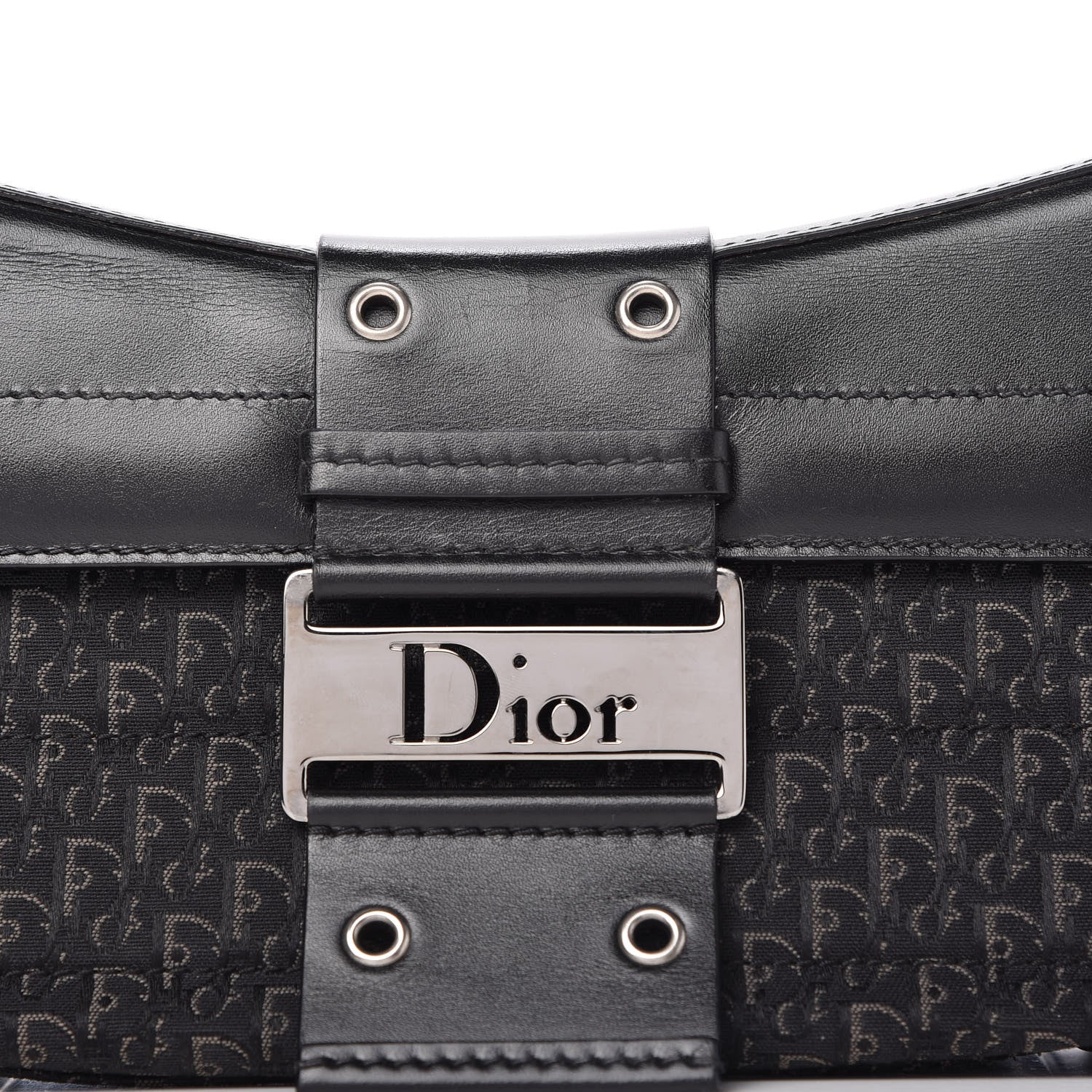 Christian Dior Diorissimo Street Chic Shoulder Bag Black 10 of 10
