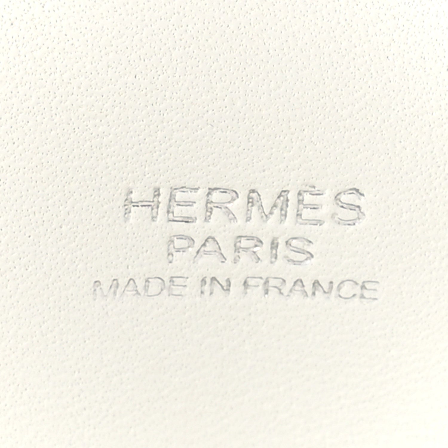 Hermes Taurillon Clemence Bolide 35 White 7 of 10