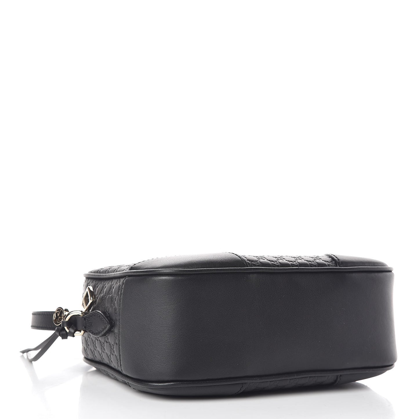 Microguccissima Mini Bree Messenger Bag Black