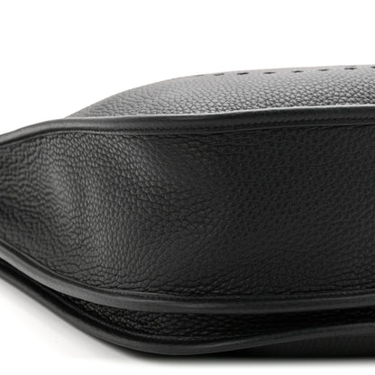 Hermes Taurillon Clemence Evelyne III GM Black 9 of 11