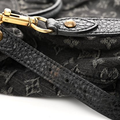 Louis Vuitton Denim Neo Cabby MM Black 13 of 15