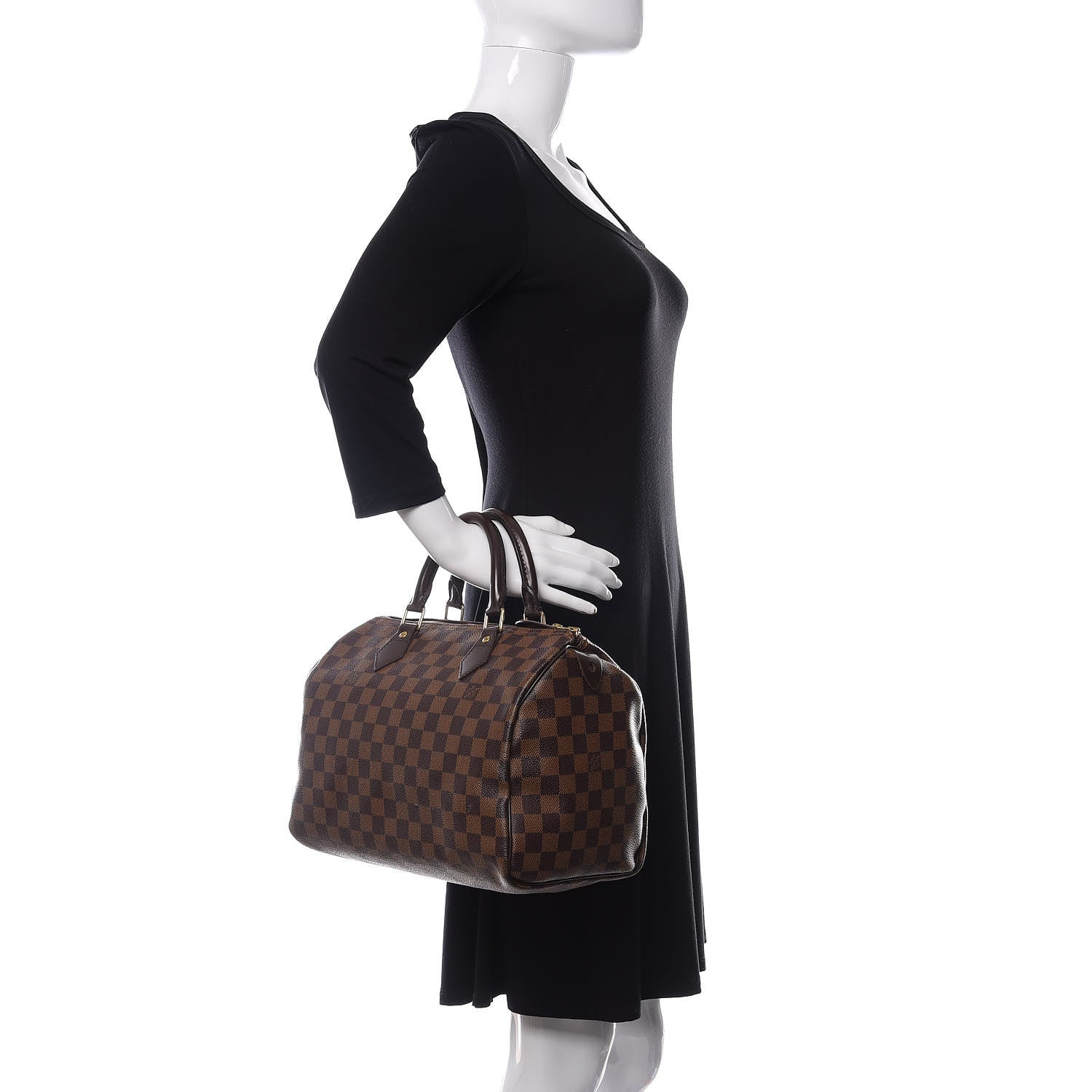 Louis Vuitton Damier Ebene Speedy 30 2 of 12