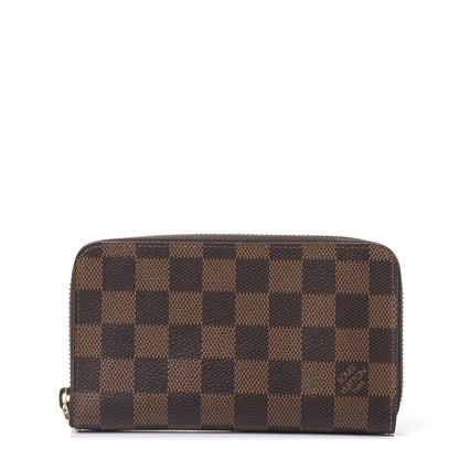 Louis Vuitton Damier Ebene Zippy Compact Wallet 1 of 8
