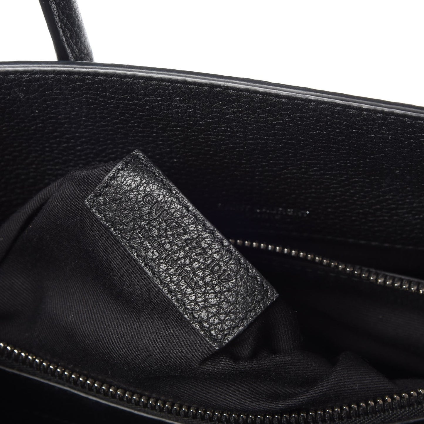 Grained Calfskin Baby Sac De Jour Souple Black