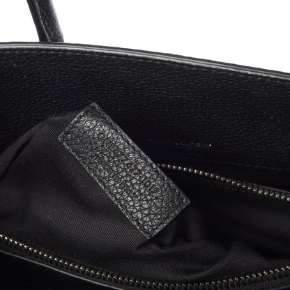 Saint Laurent Grained Calfskin Baby Sac De Jour Souple Black 8 of 8
