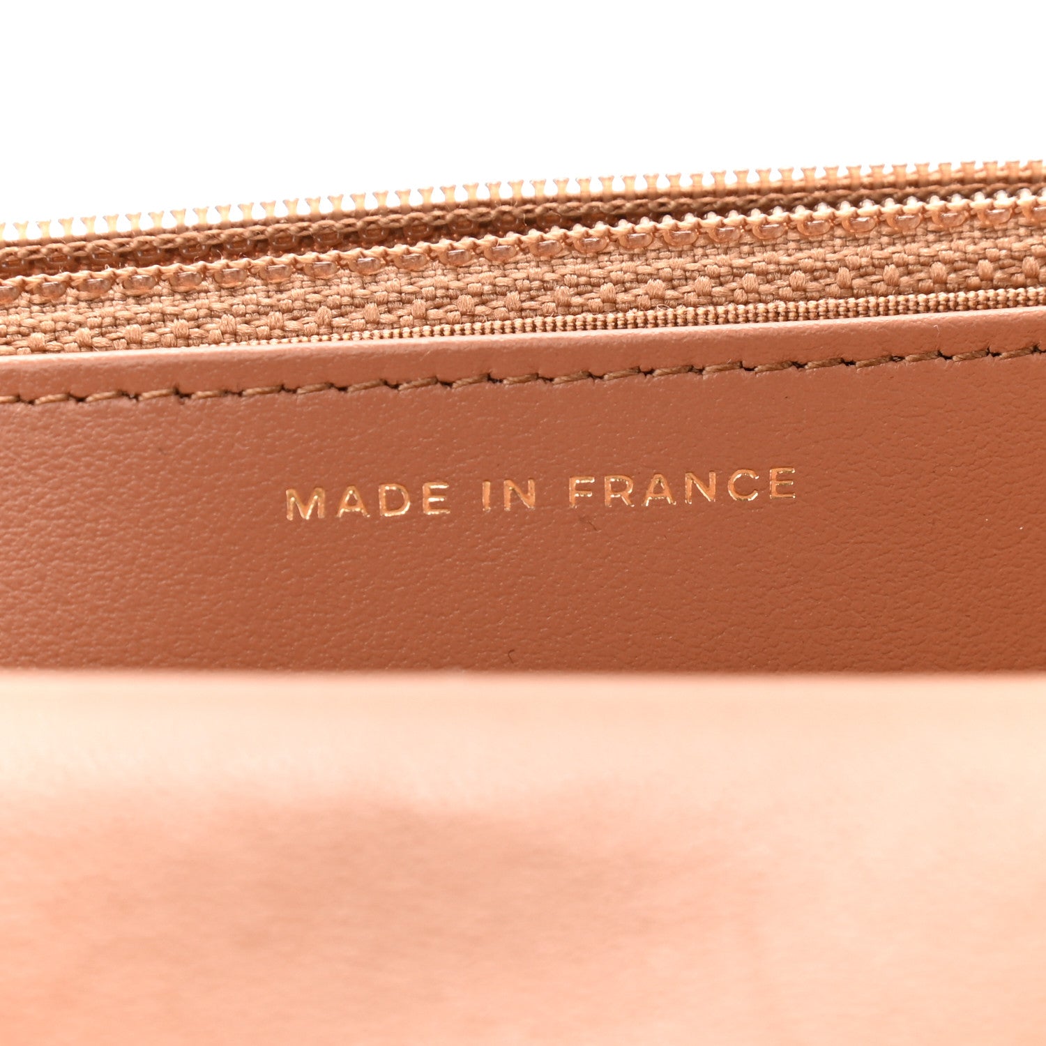 Chanel Lambskin Quilted Chanel 19 Wallet On Chain WOC Brown 7 of 10