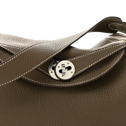 Hermes Taurillon Clemence Lindy 26 Etoupe 8 of 13