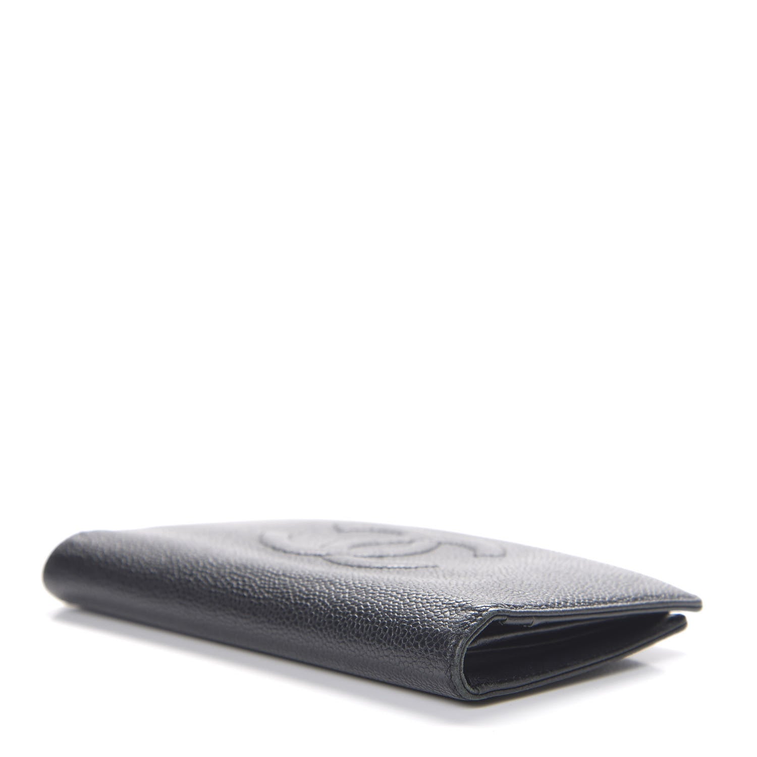 Chanel Caviar Timeless CC Yen Wallet Black 3 of 8