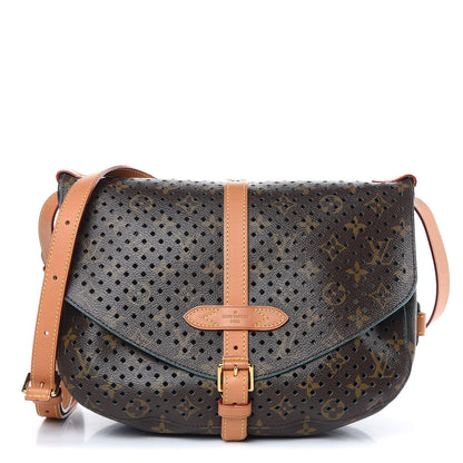 Louis Vuitton Monogram SC Flore Saumur Teal 1 of 10