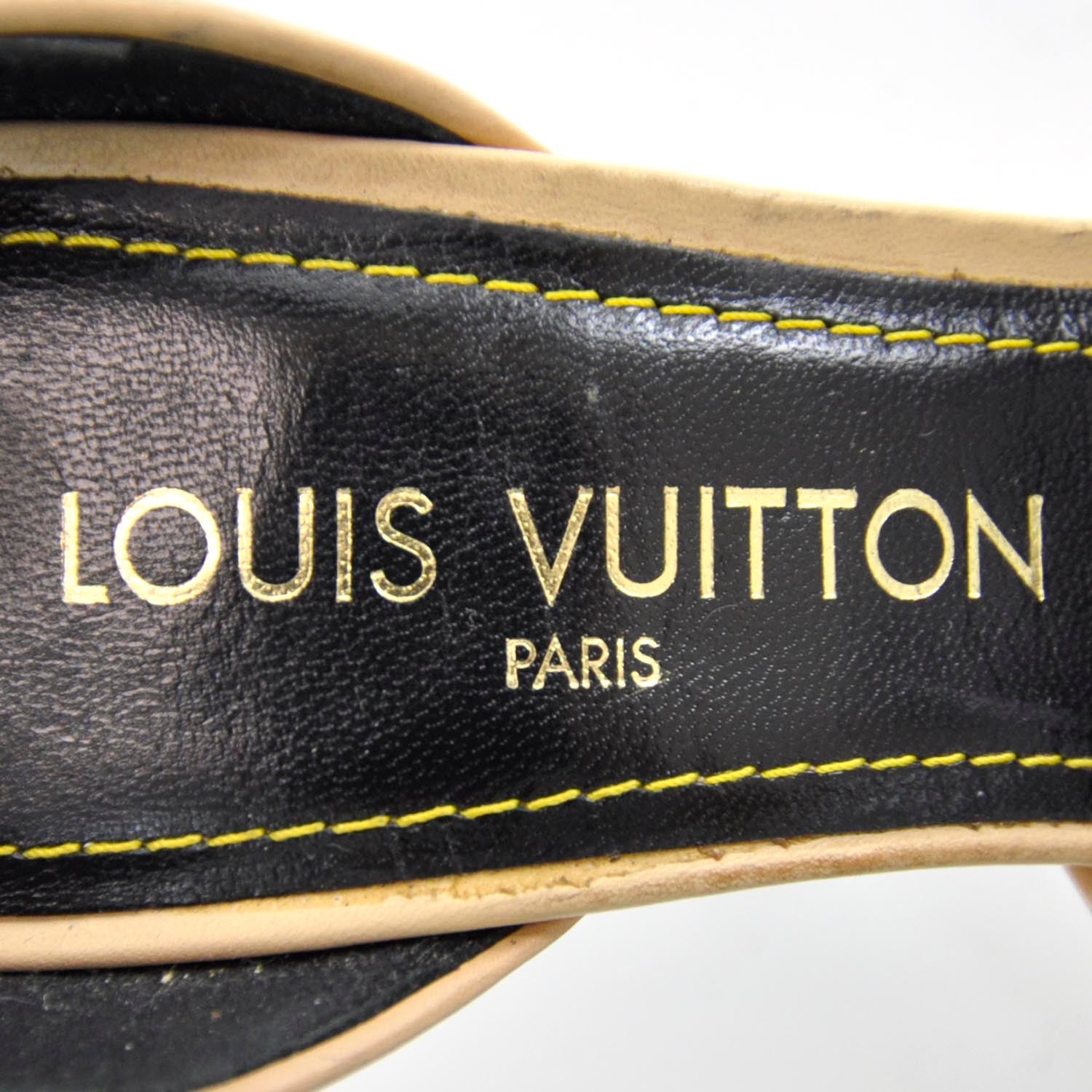 Louis Vuitton Monogram Multicolor Murakami Patent Fleur Heels 37.5 Black 5 of 6