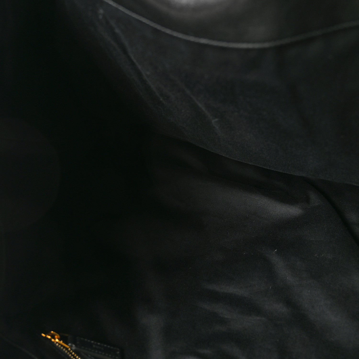 Saint Laurent Lambskin Quilted Maxi Icare Shopping Tote Black 5 of 9