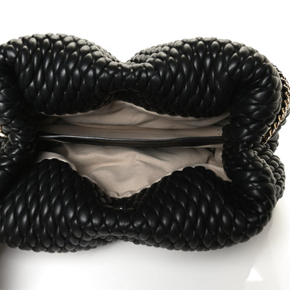 Proenza Schouler Lambskin Quilted Tobo Chain Shoulder Bag Black 5 of 9