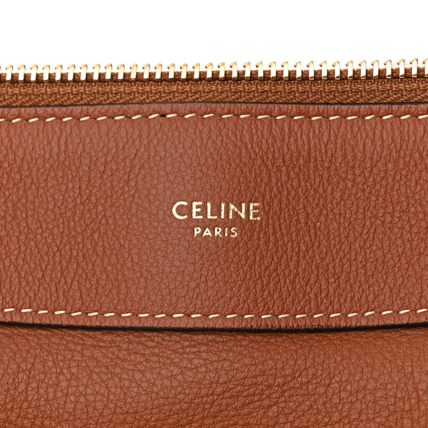 Supple Calfskin Large Romy Shoulder Bag Tan