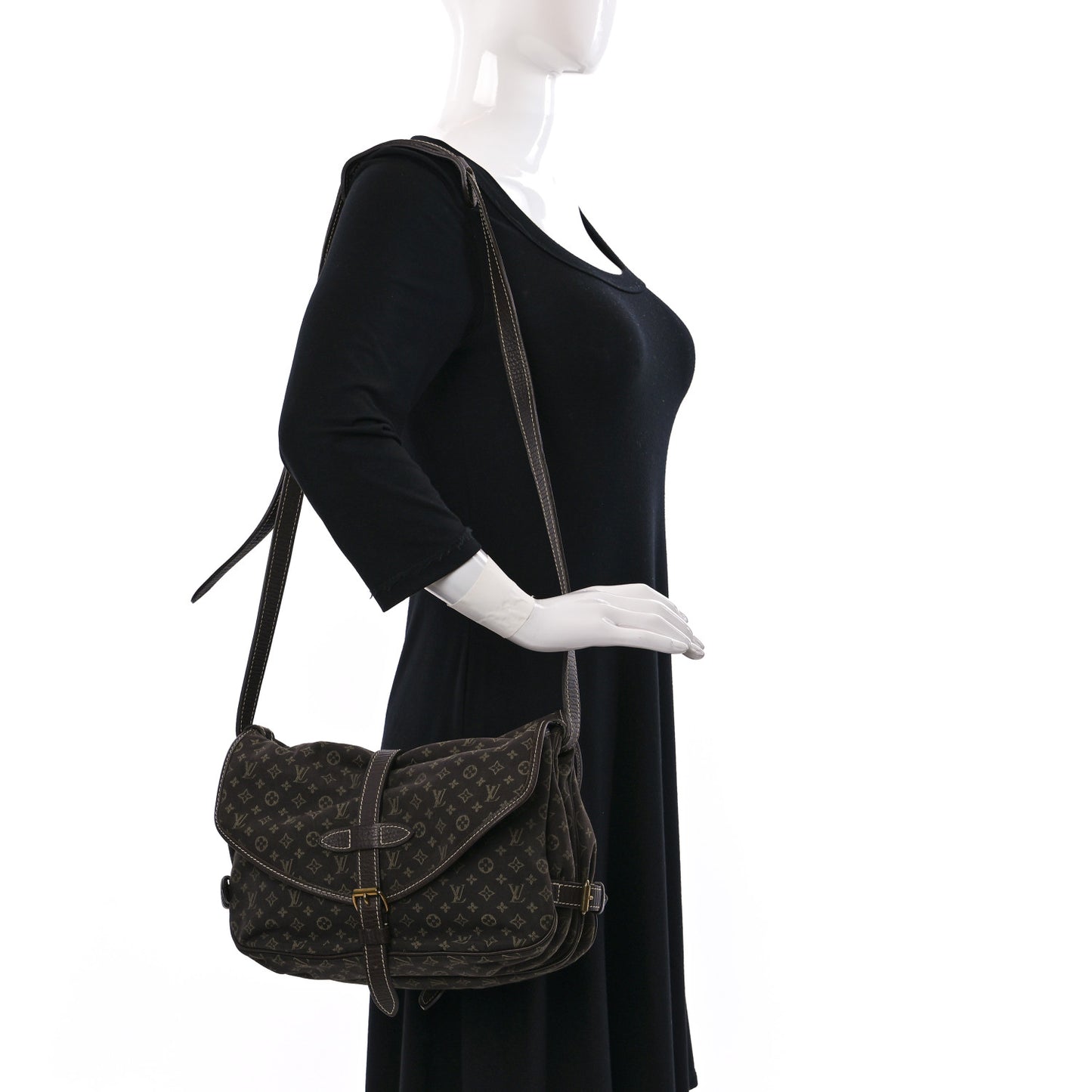 Monogram Mini Lin Saumur Ebene