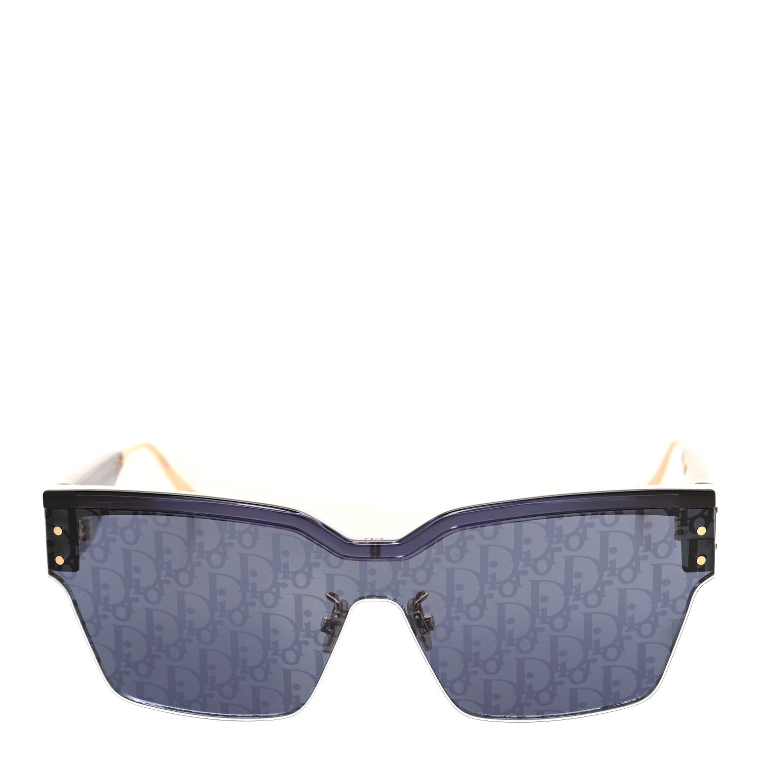 Christian Dior Oblique Diorclub M4U Mask Sunglasses 2 of 8